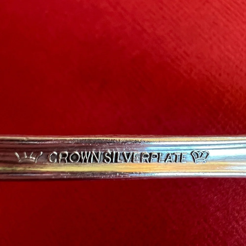 Crown Silverplate Small Sauce Ladle - 1939 Radiance Pattern